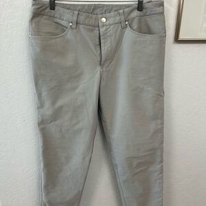 Lululemon light grey pants 33